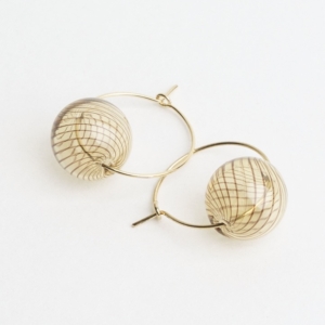 Bubble Hoop - Tea catz - håndlavede smykker fra eget værksted