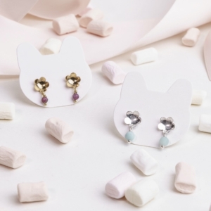 Small Flowers - ørestikker catz for kids