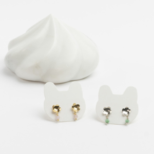 Small Flowers - ørestikker catz for kids, håndlavede smykker fra eget værksted