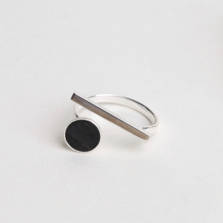 Dot and Stick Ring