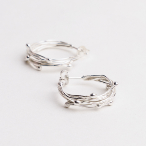 Twig Hoops - øreringe catz- håndlavede smykker fra eget værksted