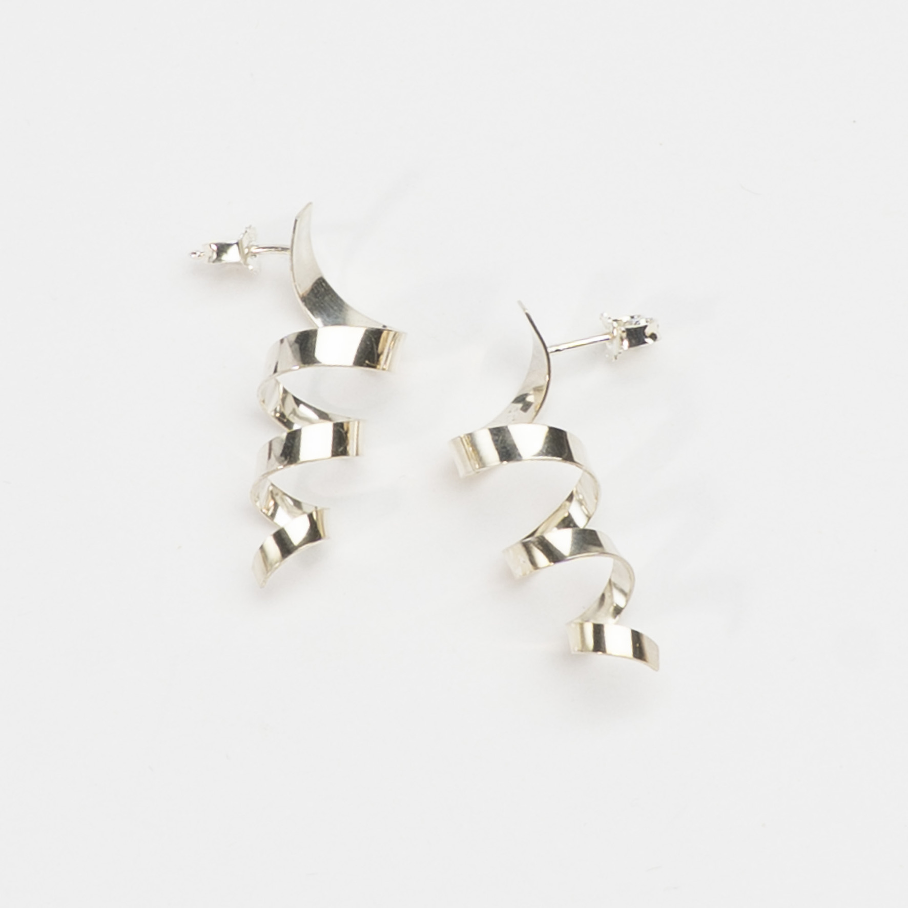 Serpentine Twin - øreringe - catz - håndlavede smykker fra eget værksted