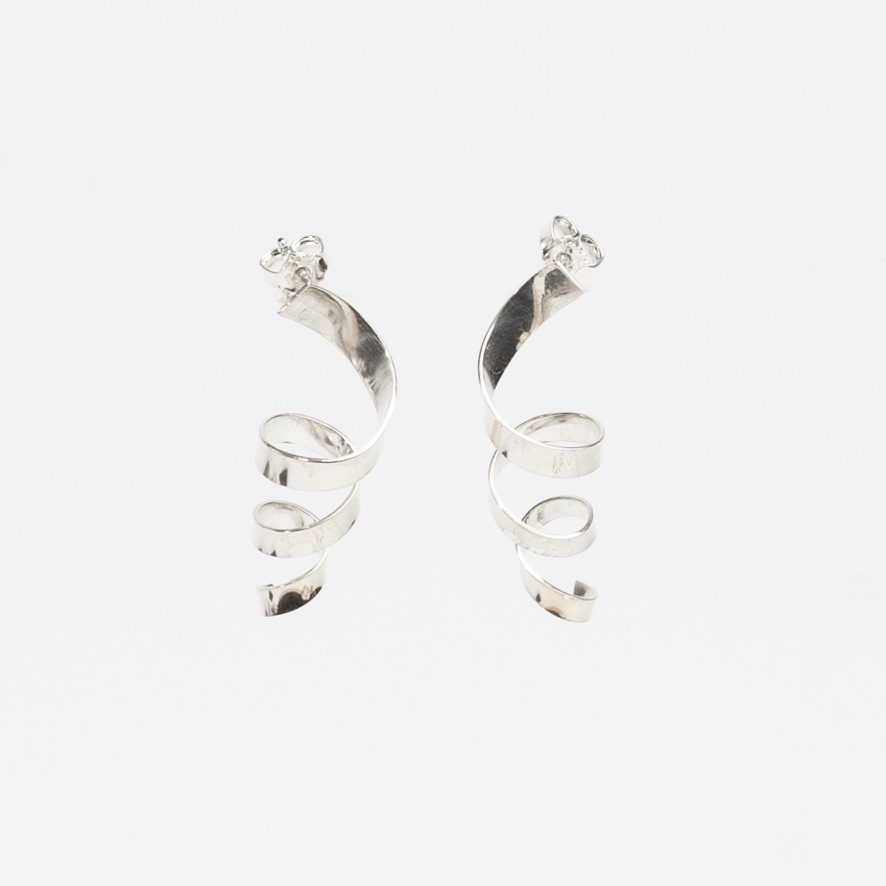 Serpentine Twin - øreringe - catz - håndlavede smykker fra eget værksted