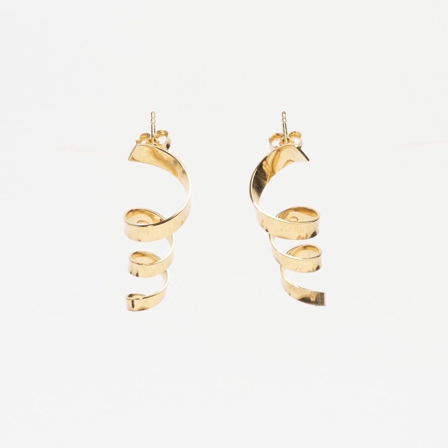Serpentine Twin - øreringe - catz - håndlavede smykker fra eget værksted