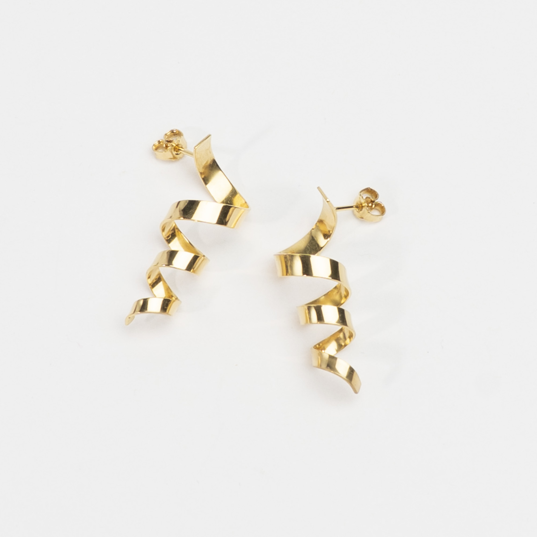 Serpentine Twin - øreringe - catz - håndlavede smykker fra eget værksted