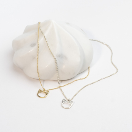 catz cat pendant, håndlavede smykker fra eget værksted