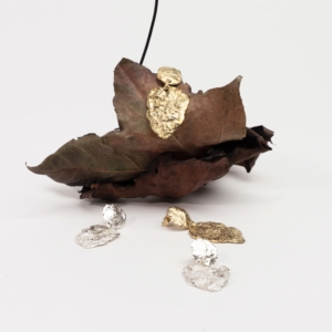 Foil - øreringe catz, håndlavede smykker fra eget værksted