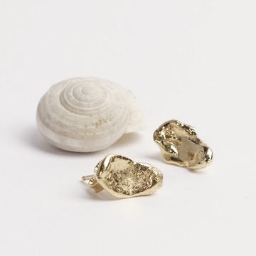 Aqua Earstuds - no. 1 catz, håndlavede smykker fra eget værksted