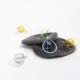 Drop Bubbles Blue - øreringe catz, håndlavede smykker fra eget værksted