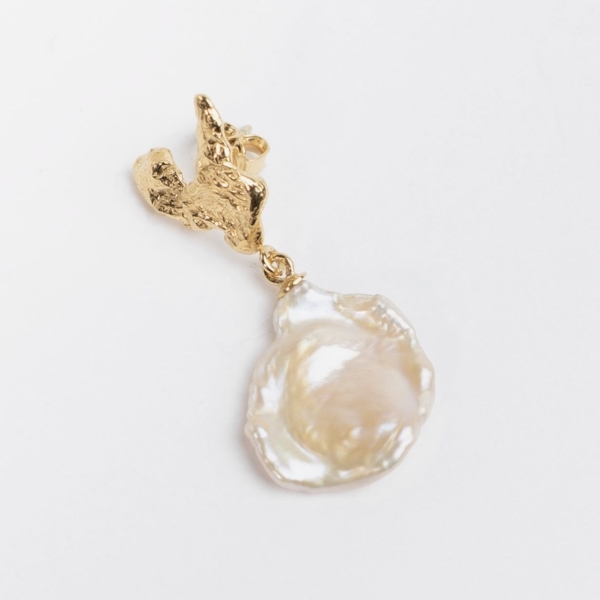 Aqua Single Earstud - no. 4 catz