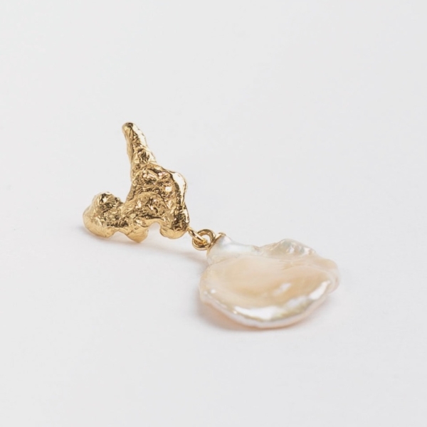 Aqua Single Earstud - no. 4 catz