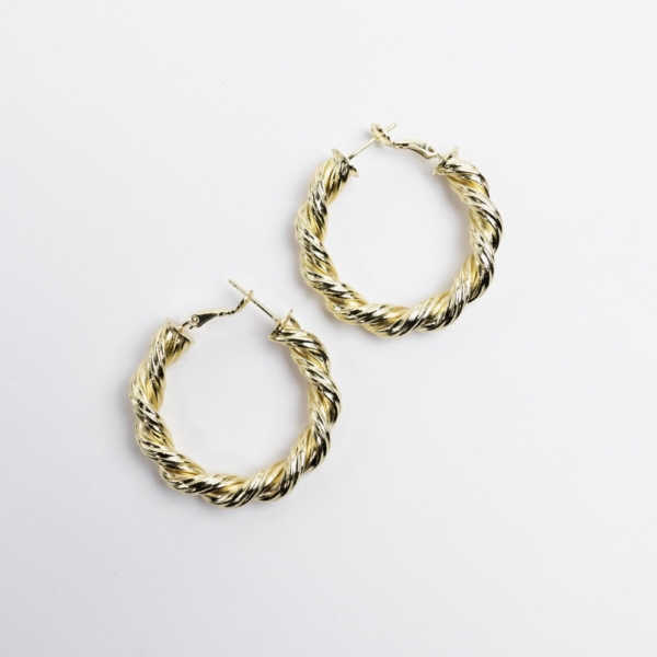 Twist Hoops - øreringe catz