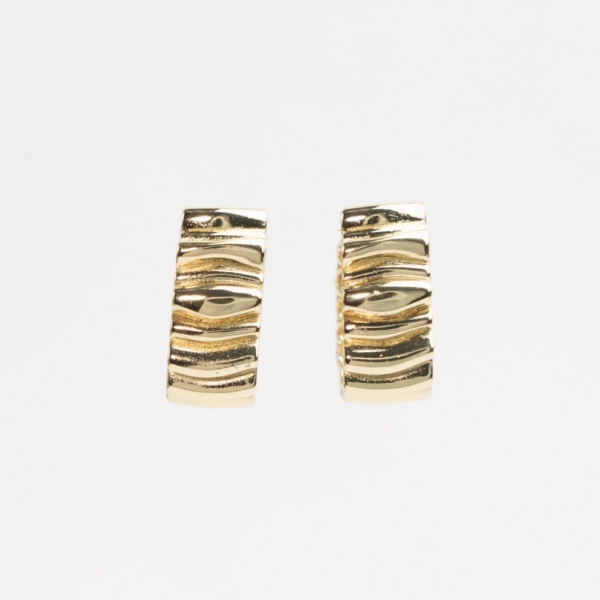 Folded Hoops - øreringe catz