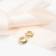 Chunky Twist Hoops - Øreringe catz