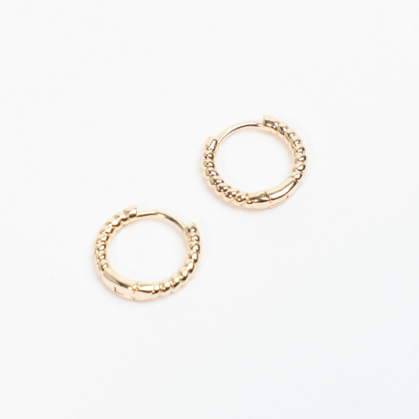 Thin Twist Hoops - Øreringe catz