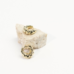 Thick Twist Hoops - Øreringe catz