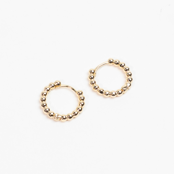 Small Ball Hoops - Øreringe catz