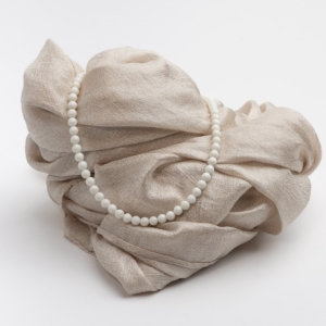 white coral - halskæde catz, håndlavede smykker fra eget værksted