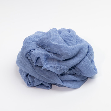Crinkle tørklæde - blue