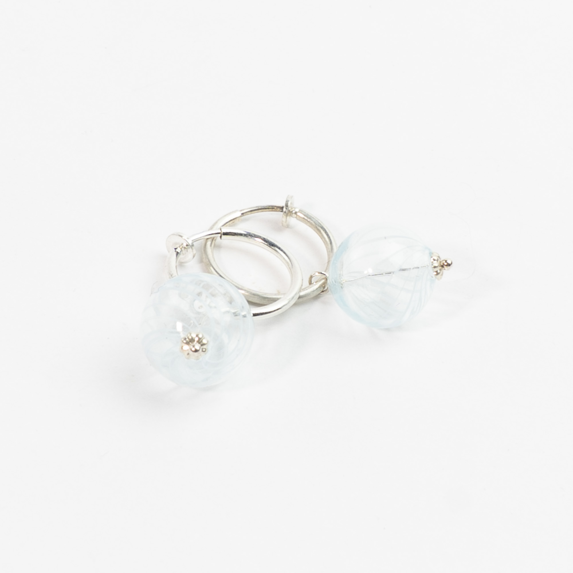 Creol til uden huller - Bubble Hoop 17 mm catz, håndlavede smykker fra eget værksted