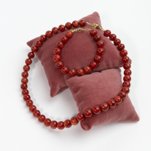 Red Coral - armbånd catz håndlavede smykker fra eget værksted