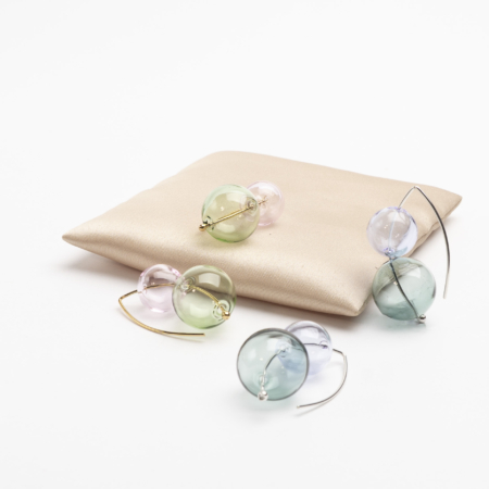 Double Bubble - øreringe catz, håndlavede smykker fra eget værksted