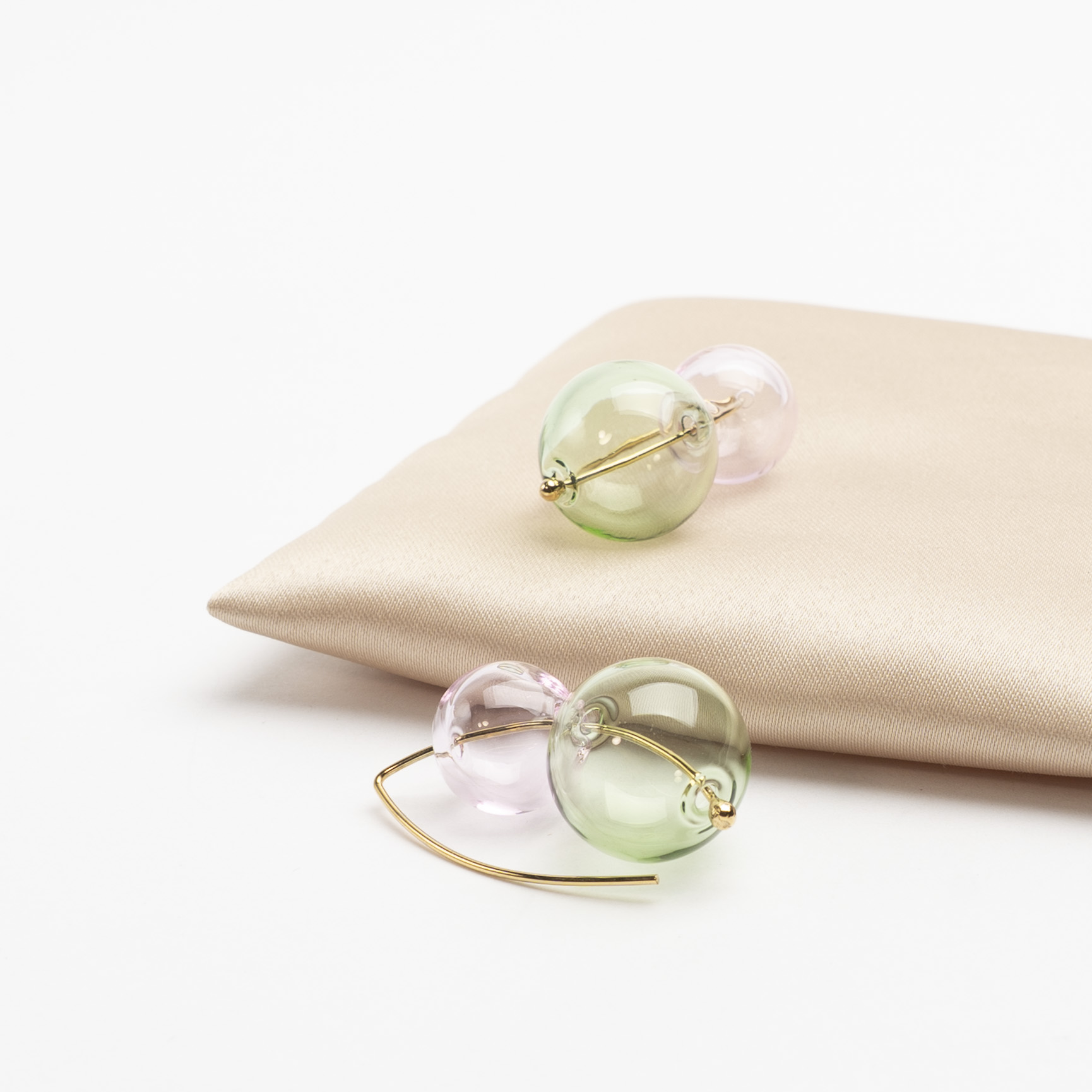 Double Bubble - øreringe catz, håndlavede smykker fra eget værksted