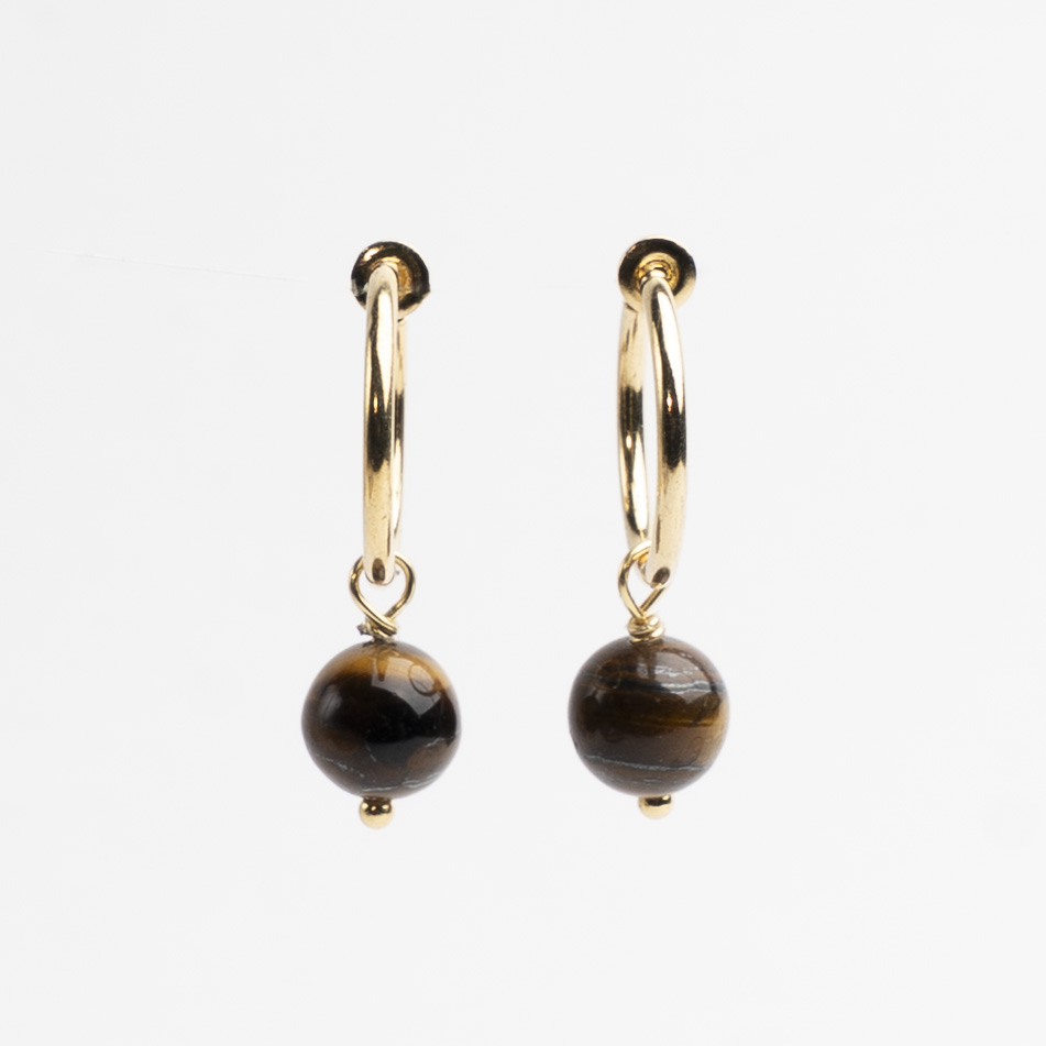 Creol til uden huller - Tiger's Eye catz, håndlavede smykker fra eget værksted