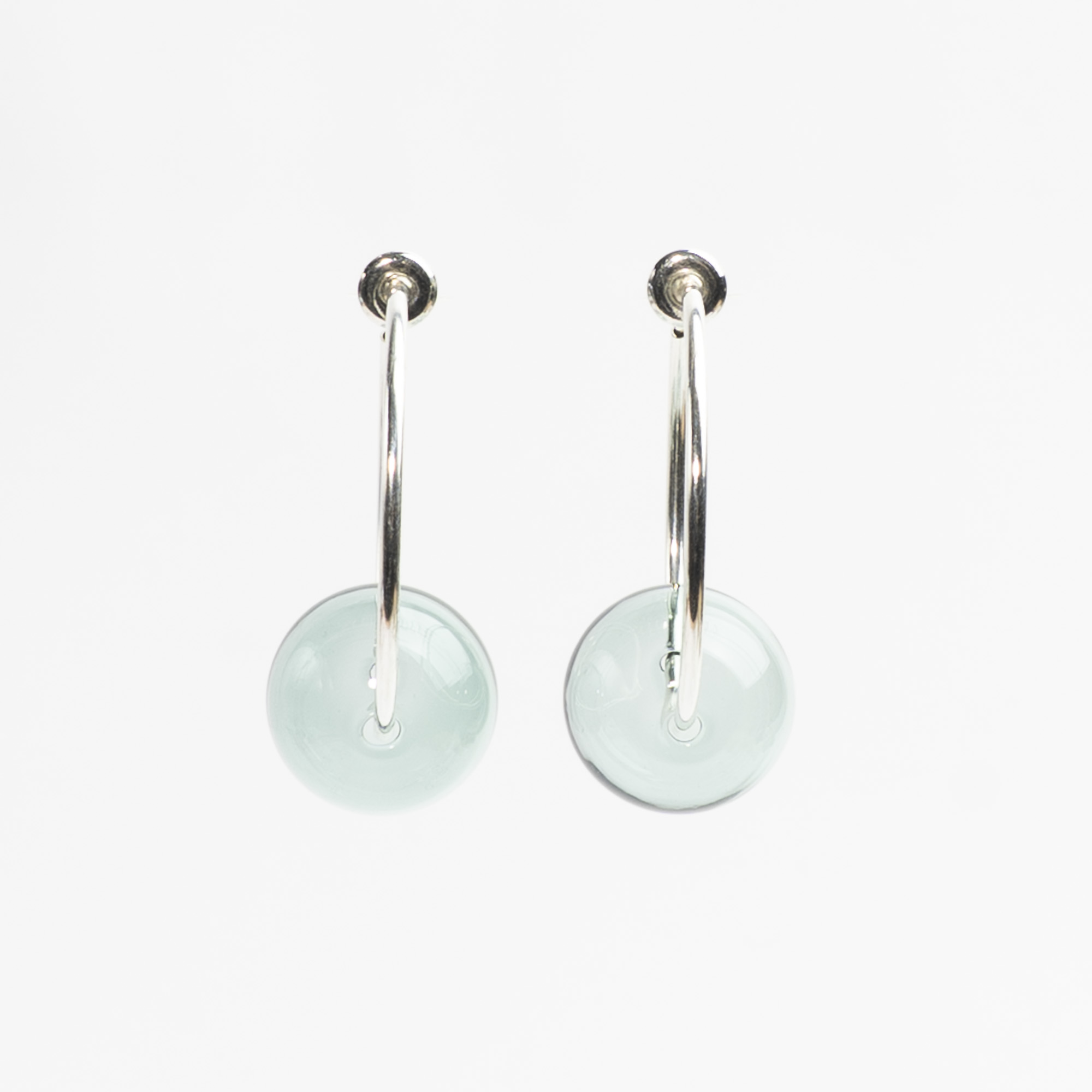 Creol til uden huller - Bubble Hoop 35 mm catz, håndlavede smykker fra eget værksted