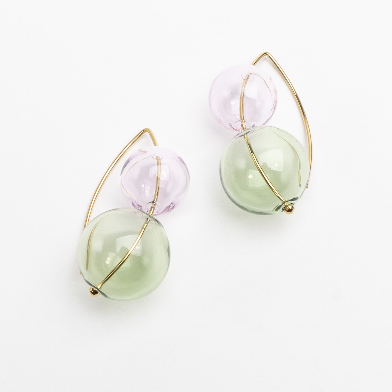 Double Bubble - øreringe catz, håndlavede smykker fra eget værksted