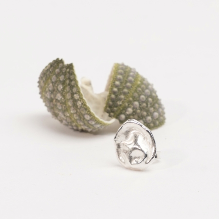 Aqua Single Earstud - no. 10 - catz håndlavede smykker