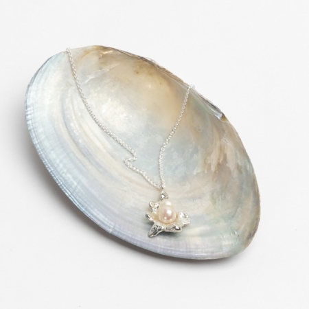 Aqua Pendant no.2 - catz aqua collection håndlavede smykker fra eget værksted