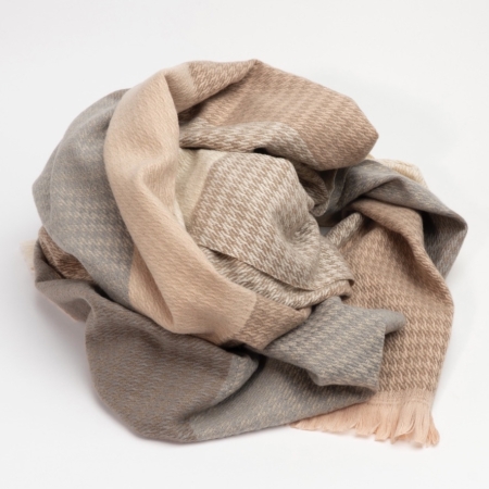 Rose Houndstooth Check - halstørklæde catz