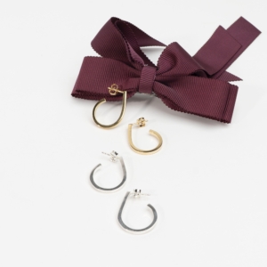 Drops ear studs - øreringe - Catz håndlavede smykker fra Svendborg