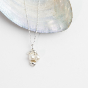 Aqua Pendant - no. 9 - catz håndlavede smykker