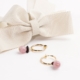 Creol-til-uden-huller-Rosy-Garnet-catz-svendborg-clip-on