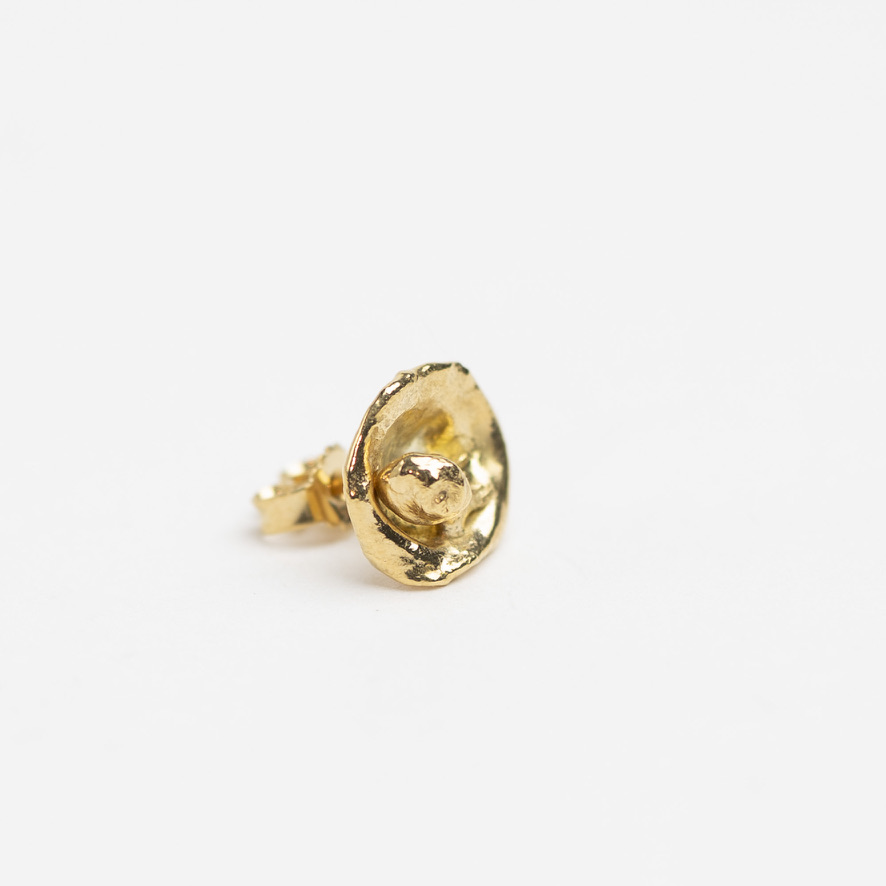 Aqua Single Earstud - no. 15 - Billede 2