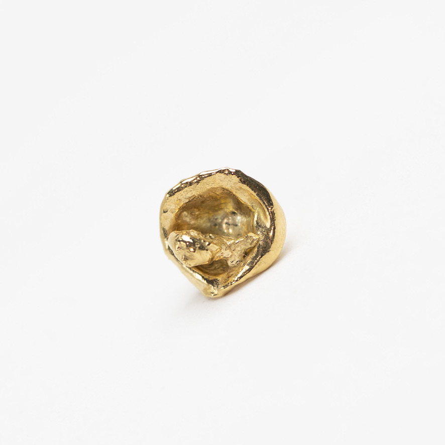 Aqua Single Earstud - no. 15 - Billede 3