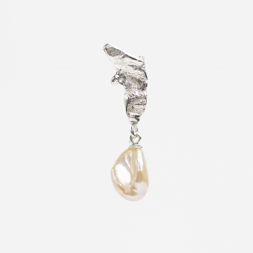 Aqua Single Earstud - no. 14 - Billede 2