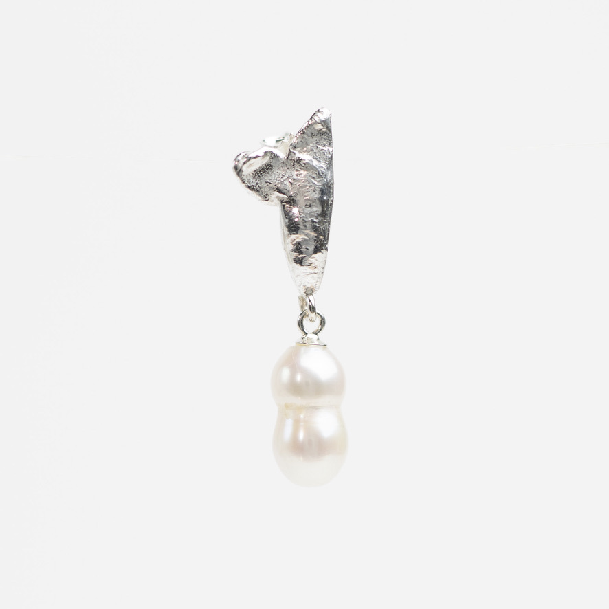 Aqua Single Earstud - no. 13 - Billede 3